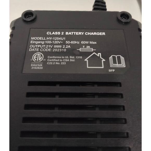 21V Lithium Battery 2000 mAh Battery With Charger Adapter Led Indicator - Picture 13 of 13